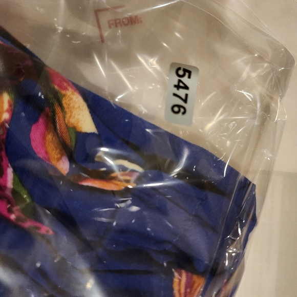 A New Day Floral Blue Sleeveless Casual Maxi Dress Size L - Picture 16 of 16